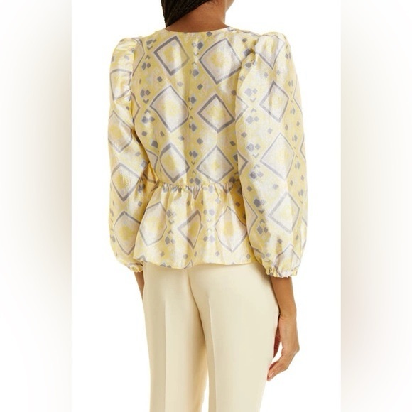 BAUM UND PFERDGARTEN MALLOW / YELLOW Top NWT 38 or US 4/6 - Picture 3 of 4